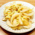 かなりんココりん's cooksnap of when they made 材料２つ簡単副菜☆玉ねぎと卵の油炒め♡.