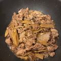 シナモンかおる's cooksnap of when they made ごぼうと豚肉の甘辛炒め.