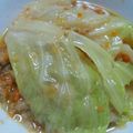yuyu0823's cooksnap of when they made 簡単♡キャベツと豚挽肉の重ね蒸し.