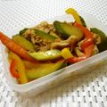 chiroxine's cooksnap of when they made 【簡単】さっぱり♪豚とパプリカの甘酢炒め.