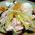 sabupopo's cooksnap of when they made 鮭の白子の湯びき.