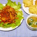 まゆこ．Ｍ's cooksnap of when they made 超～簡単(^^♪豚キムチ.