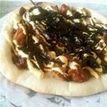 パリアイランド's cooksnap of when they made 大人気！我が家の❤照り焼きチキンピザ。.