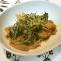 m@n@'s cooksnap of when they made 簡単水菜煮.
