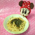 みなみんくっきんぐ's cooksnap of when they made さけマヨ★冷製パスタ.
