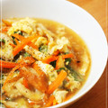 REI_MAM's cooksnap of when they made さっぱりヘルシー☆水菜と油揚げの卵とじ.