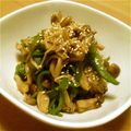 にゃたすけ's cooksnap of when they made ピーマンとキノコのきんぴら.