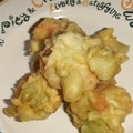 きらり流れ星's cooksnap of when they made 豆腐と枝豆の香ばしいかき揚げ.