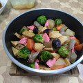 クックI7I5L1☆'s cooksnap of when they made めみたん家《野菜とさつま揚げのごった煮》.
