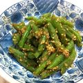 fuzzy's cooksnap of when they made 簡単♪基本の‥いんげん胡麻和え.