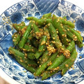 fuzzy's cooksnap of when they made 簡単♪基本の‥いんげん胡麻和え.