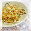 瑠梨佳's cooksnap of when they made 冷凍ピラフをちょっと和風に♪.