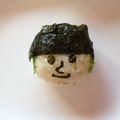 みぃね1210's cooksnap of when they made キャラ弁　ワンピース　ゾロ.