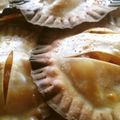 zabe05's cooksnap of when they made ＊餃子の皮deりんごパイ＊.