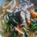 ＭａｒｉｅＤｉａｎｅ's cooksnap of when they made 我が家の生姜入り肉野菜うどん☆.