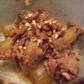 のりこりん's cooksnap of when they made ふきとひき肉のピリ辛炒め.