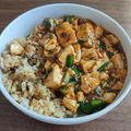 へろへろへ's cooksnap of when they made ニラたっぷり♬簡単♡本格麻婆豆腐.