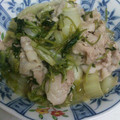 かんほの's cooksnap of when they made ＊みつばと白菜と豚肉のバタぽん炒め＊.