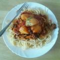 nyaco222's cooksnap of when they made ★チキンのトマト煮★.