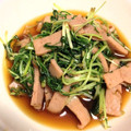 あやママ99's cooksnap of when they made ～水菜とハムで✿おひたし風～.