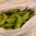 rie-tin's cooksnap of when they made レンジで簡単☆クッキングシートで枝豆♪.