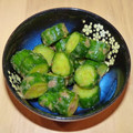 piro55's cooksnap of when they made 簡単おつまみ★きゅうりのキムチ和え.