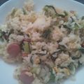 mintgrap's cooksnap of when they made 蕪の葉で♡和風チャーハン.