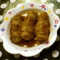sapphire98's cooksnap of when they made こうやの肉巻き　照り煮.