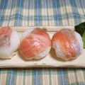 ｐｅｒｉｐｉ”'s cooksnap of when they made お刺身鮭の押し寿司.