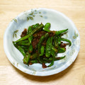 いつぼうママ's cooksnap of when they made ししとうの＊梅おかかいため＊.