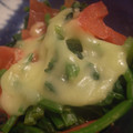 tomokoshiawase's cooksnap of when they made 簡単★ほうれん草とトマトのチーズ焼き.