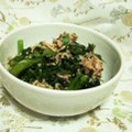 お楽しみのさなぎ's cooksnap of when they made ♣春菊とツナのごまマヨ和え♣.