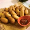 ♡ちいこちゃん♡'s cooksnap of when they made 子供も大好き☆アメリカンミニドッグ.