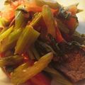 ぱりじえんぬ's cooksnap of when they made 夏にさわやか☆牛肉トマト炒め.