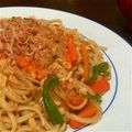 ほーま's cooksnap of when they made 天かすでウマっ！焼きうどん.