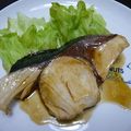 mikimaron's cooksnap of when they made ぶりの照り焼き♪.