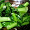 remiko's cooksnap of when they made 小松菜クレソル炒め.