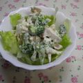 ひぃこ＊'s cooksnap of when they made ✿鶏ハムとブロッコリーのマヨナッツ和え✿.