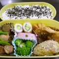 もさな's cooksnap of when they made ぉ弁当にｶﾜｲｨ♪柄カマボコ●〇●〇●.