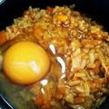 yamp's cooksnap of when they made 卵まぜまぜ★焼きカレーチャーハン.