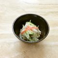 uguisumam's cooksnap of when they made 大根とカニカマのサラダ.