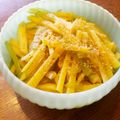 あくび♪'s cooksnap of when they made セロリとじゃが芋のピリッと黒胡椒きんぴら.