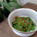 まめたん's cooksnap of when they made 絹さやのおかか和え.