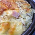 高比良蛙's cooksnap of when they made ＊タジン＊ジャガたまWチーズ焼き＊*.