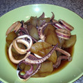 ica21138's cooksnap of when they made ◆イカと大根の煮物◆こってり甘め♪.