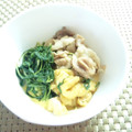 梅ちゃん♪小梅ちゃん's cooksnap of when they made 簡単♪水菜とお肉の炊いたん.