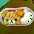 ぽりりん☆彡's cooksnap of when they made キャラ弁★リラックマ＆コリラのおにぎり.