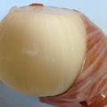 KiiroMoMo's cooksnap of when they made ストレスなし！！玉ねぎの皮むき.