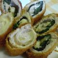 りえこつ's cooksnap of when they made ★ささみのチーズフライ～大葉巻き～★.