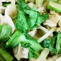 きりんとチーター's cooksnap of when they made 豚肉と小松菜のサッパリ炒め.
